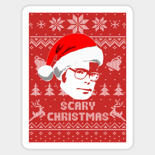 Stephen King Scary Christmas Sticker